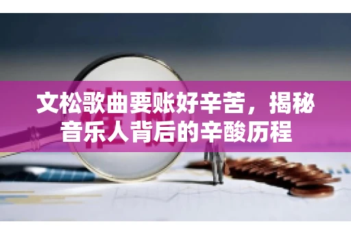 文松歌曲要账好辛苦，揭秘音乐人背后的辛酸历程