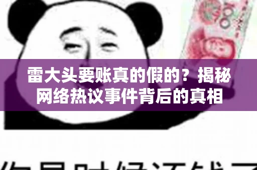 雷大头要账真的假的？揭秘网络热议事件背后的真相