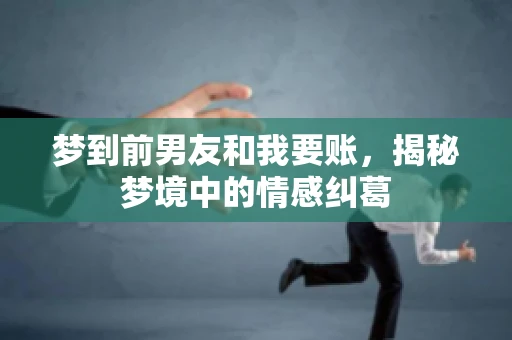 梦到前男友和我要账，揭秘梦境中的情感纠葛