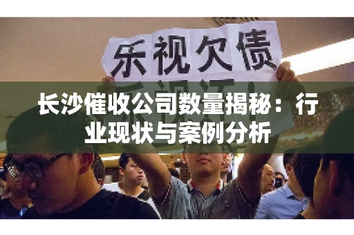 长沙催收公司数量揭秘：行业现状与案例分析