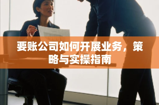 要账公司如何开展业务，策略与实操指南